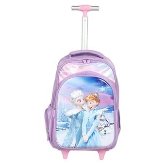 Buy NOVEX Disney Frozen Soft Kids Trolley School Backpack | Kid Spinner ...