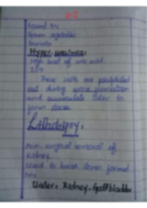 Image result for Handwritten Tutorials Kidney