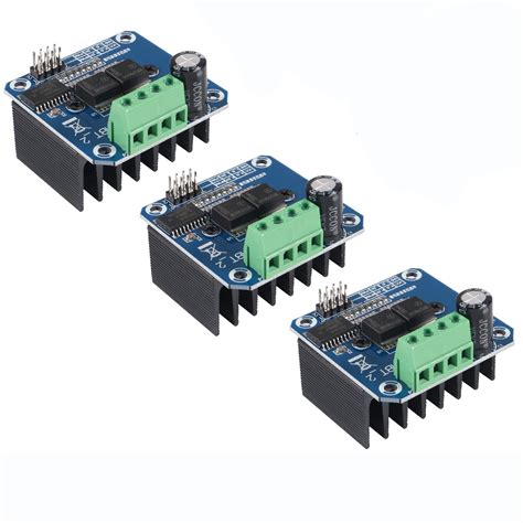 Buy 3PCS BTS7960 DC Stepper Motor Driver Module 43A Current Limit ...