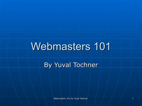 Image result for Webmaster Tutorial
