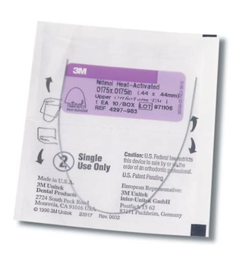 Unitek™ Nitinol Archwire | 3M India