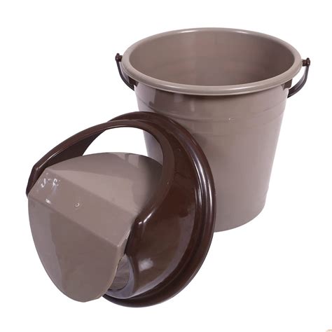 Kuber Industries Plastic Dustbin with Swinging Lid|Portable Garbage ...