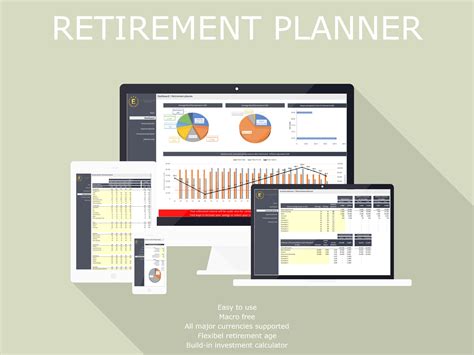 Excel Retirement Planner 的图像结果
