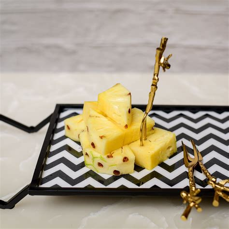 Serai Serving Tray - Black