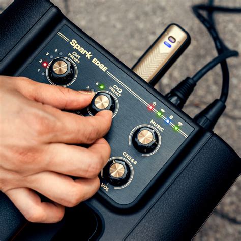 Spark EDGE | Portable 4-channel Smart Amp & PA System | Positive Grid