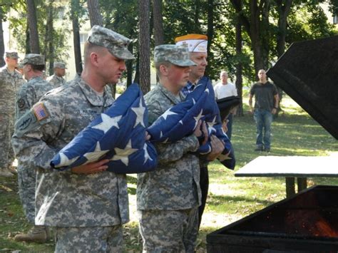 Flag etiquette ensures proper flag disposal | Article | The United ...