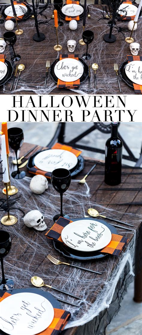 Adult Halloween Party Decorations & Halloween Menu Ideas