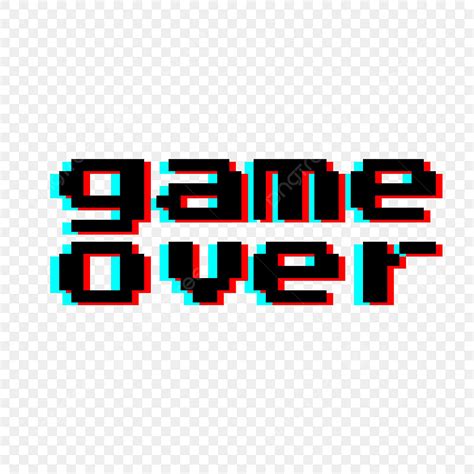 Image result for Game Over PNG