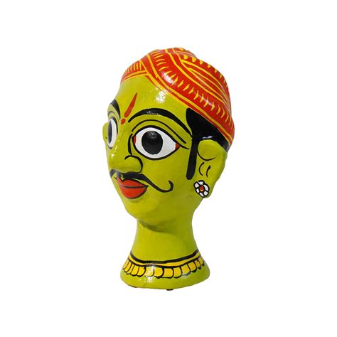 Cherial Mask - Male Head – Meri Katha