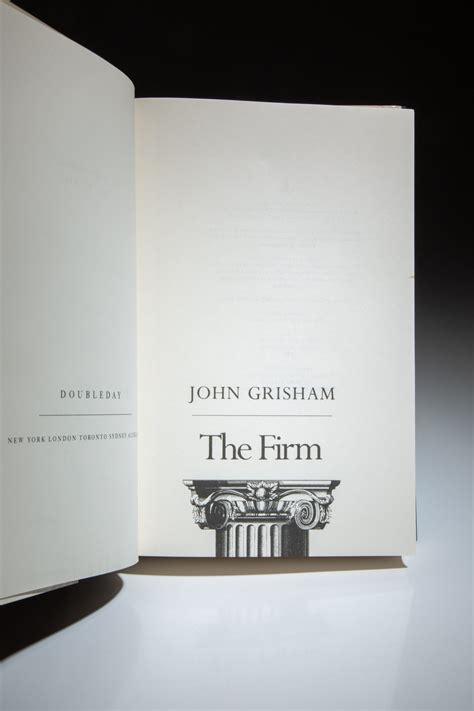 The Firm - The First Edition Rare Books