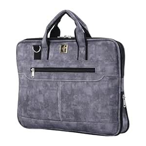 Kuber Industries Premium Faux Leather Laptop Bag 15.6+ inch for Men ...