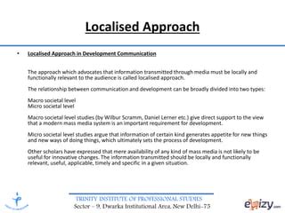 Image result for Approaches of Development Communication