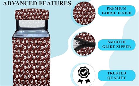 Stylista Polyester Waterproof Washing Machine Cover Compatible for ...