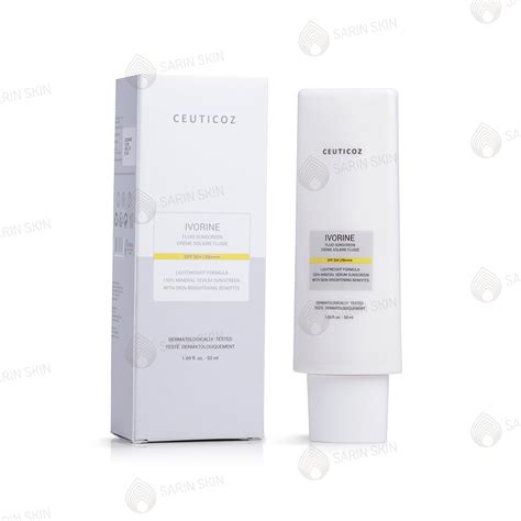 Ceuticoz Ivorine Lighweight Mineral Fluid Sunscreen SPF 50+ PA+++ by ...