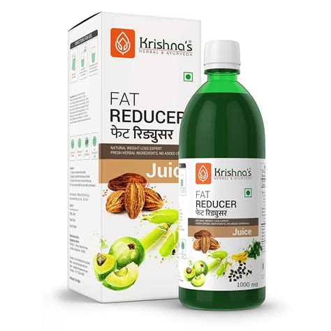 KRISHNA'S HERBAL & AYURVEDA Fat Reducer Juice - 1000 ml | (Pack of 1 ...