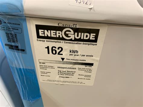 GENERAL ELECTRIC HE DEEP FILL WHITE TOP LOAD ELECTRIC WASHER