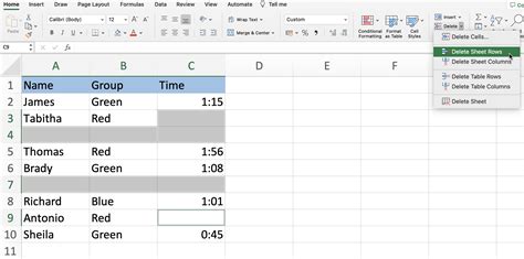 How to Delete Blank Cells in Excel | MyExcelOnline