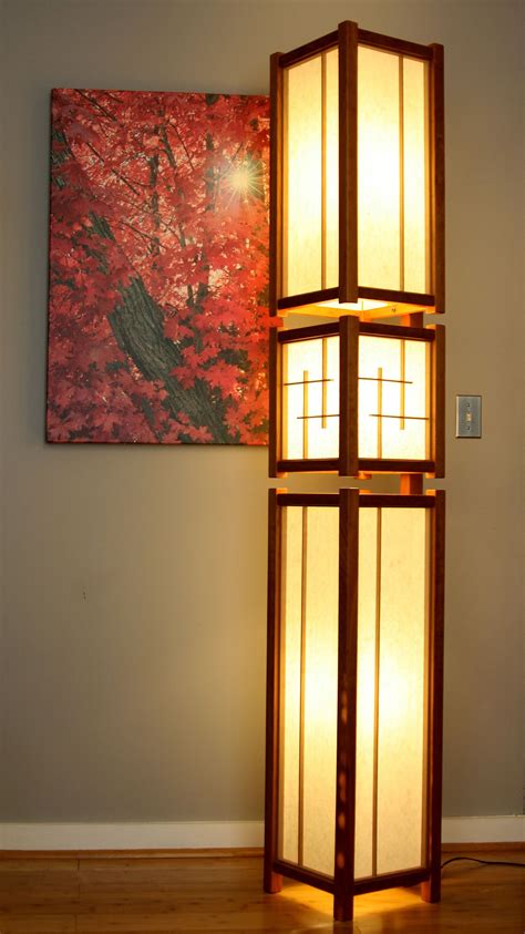 Japanese Inspired Floor Lamp