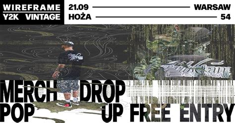 WiREFRAME | MERCH DROP POP-UP @ Y2K Vintage, ulica Hoża 54, 00-681 ...