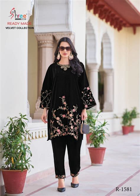 Shree R 1581 Velvet Designer Pakistani Co Ord Set Collection