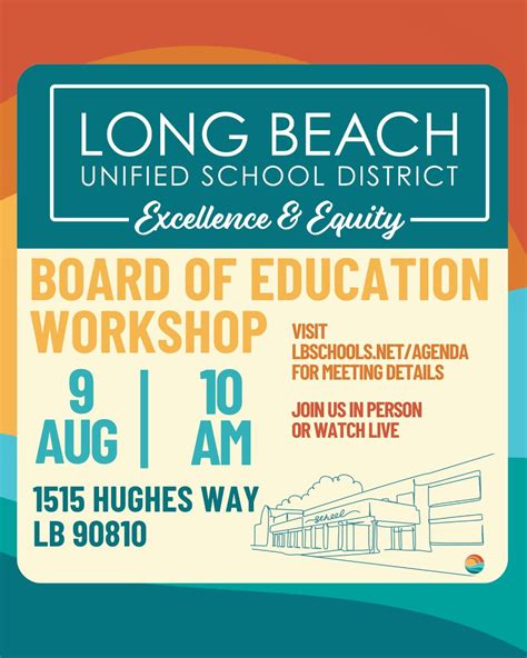 Long Beach Unified School District on LinkedIn: Join us for the next ...