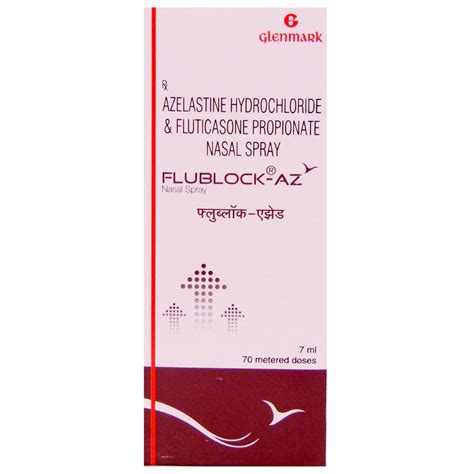 Flublock AZ Nasal Spray 7 ml Price, Uses, Side Effects, Composition ...