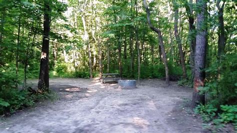 Warren Dunes State Park Campground Sawyer Michigan MI