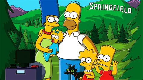 Image result for Simpsons Springfield Background