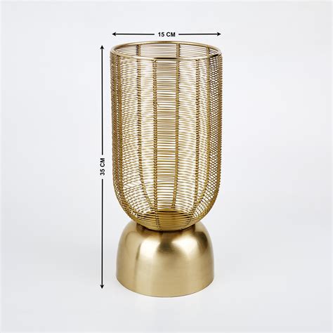 Buy Splendid Megas Metal Wired Vase from Home Centre at just INR 1799.0