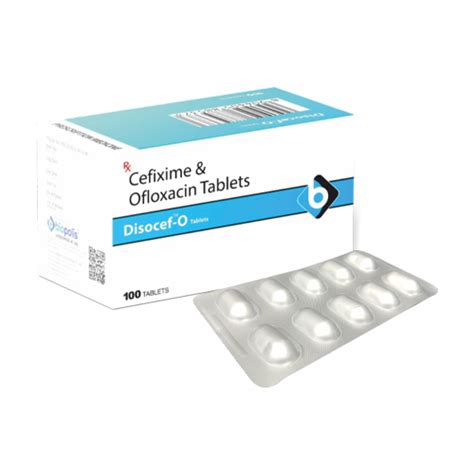Disocef o - Cefixime & Ofloxacin Tablets - Biopolis Lifesciences ...
