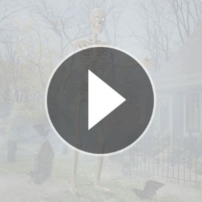 Animated Yard Skeleton | Grandin Road