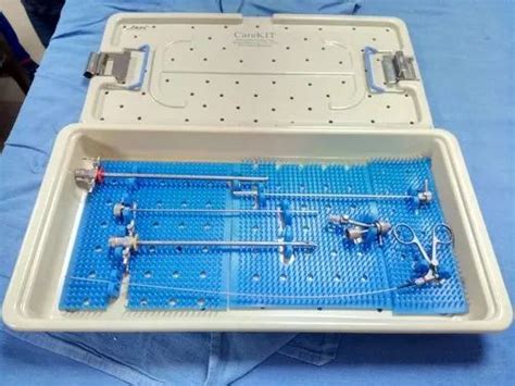 Laparoscope Instruments Sterilization Trays - CareKIT- Laparoscopy Tray ...