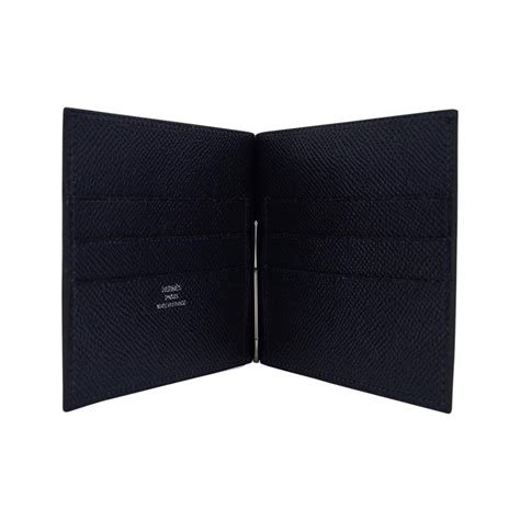 Hermes Poker Jungle Compact Wallet Black Epsom Leather at 1stDibs ...