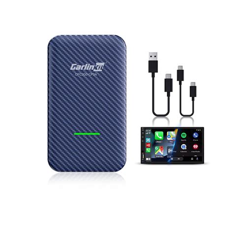 CarlinKit 4.0 Wireless CarPlay/Android Auto Adapter for Factory Wired ...