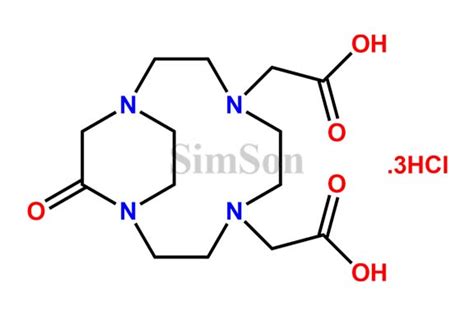 Gadoteridol Related Compound C Trihydrochloride | CAS No- 220182-19-4 ...