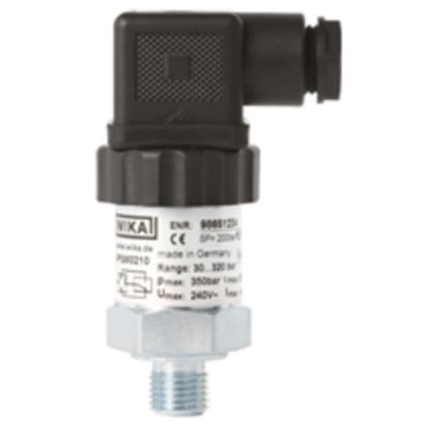14087356 WIKA | WIKA PSM02 Series Pressure Switch, 10bar Min, 80bar Max ...