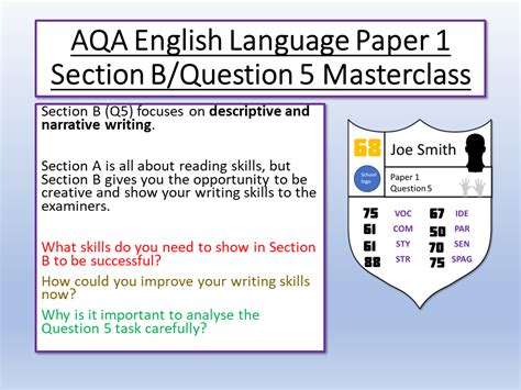 Language Paper 1 Question 5 Examples 的图像结果