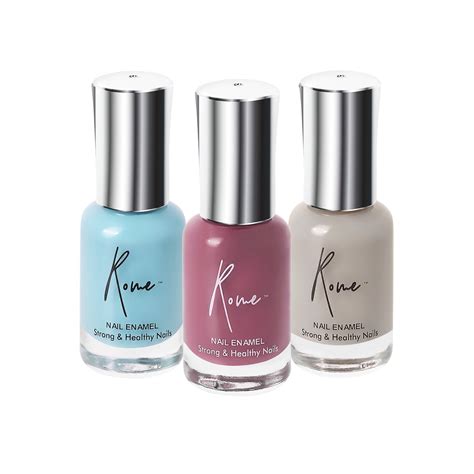 Set of 3 Strong & Healthy Nail Enamel