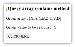 Jquery Array 的图像结果