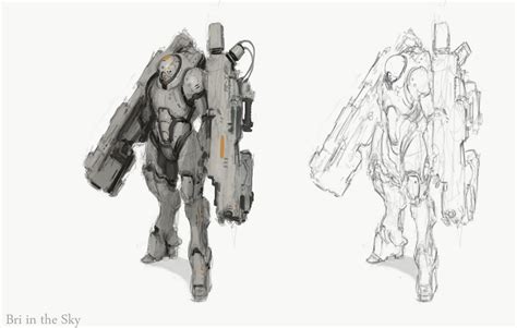 Mech Suit Drawing Tutorial 的图像结果