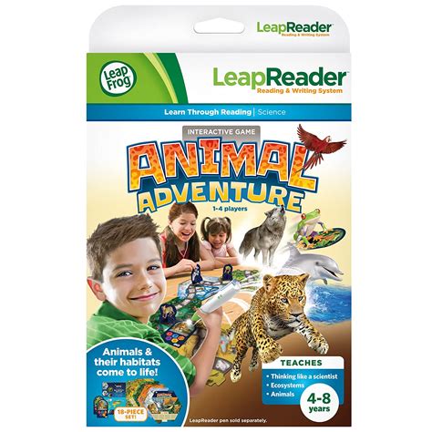 Leapfrog Leapfrog LeapReader Animal Adventure Interactive Board Game ...