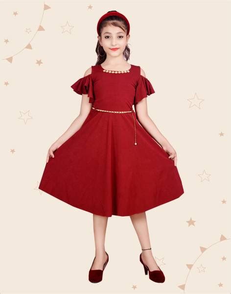 Kidotsav Girls Below Knee Party Dress - Price History