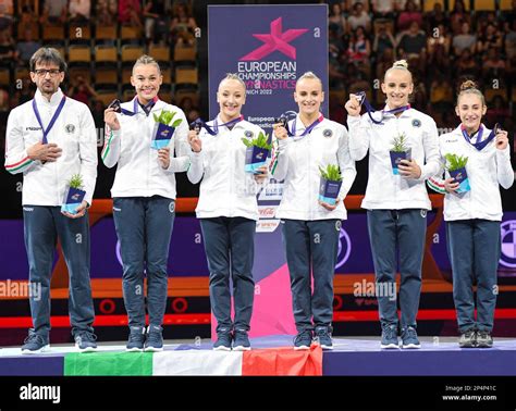 European Championships Munich 2022: Gymnastics: Italy (gold medal ...