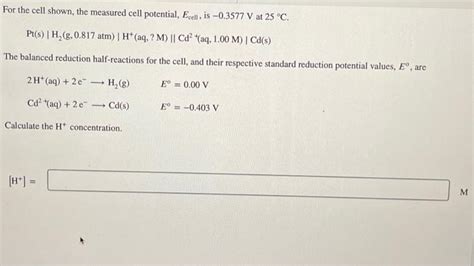 Image result for Cell Potential Problems