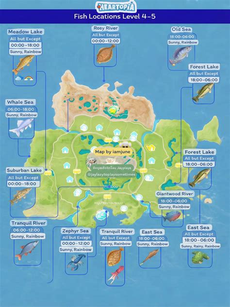 Where To Find Fish Heartopia