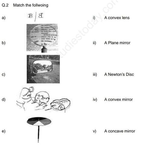 Match the followingPlease answer all the questions correctly - Brainly.in