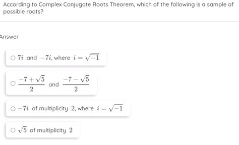 Image result for Complex Conjugate Theorem