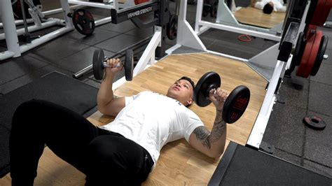 How to Do Dumbbell Floor Press (Muscles Worked & Video)