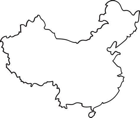 doodle-freehand-outline-sketch-of-india-map-free-png | Colorear imágenes