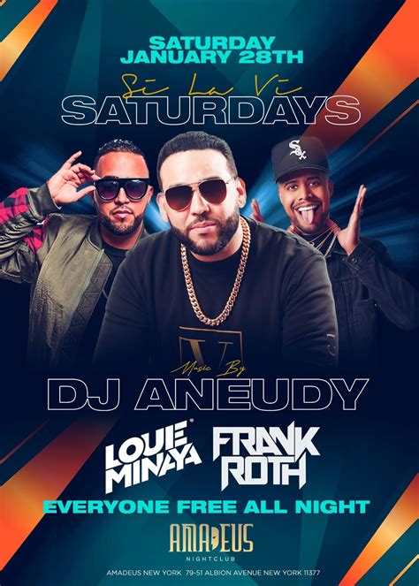 Dj Aneudy x Frank Roth At Amadeus New York Tickets - BoletosExpress